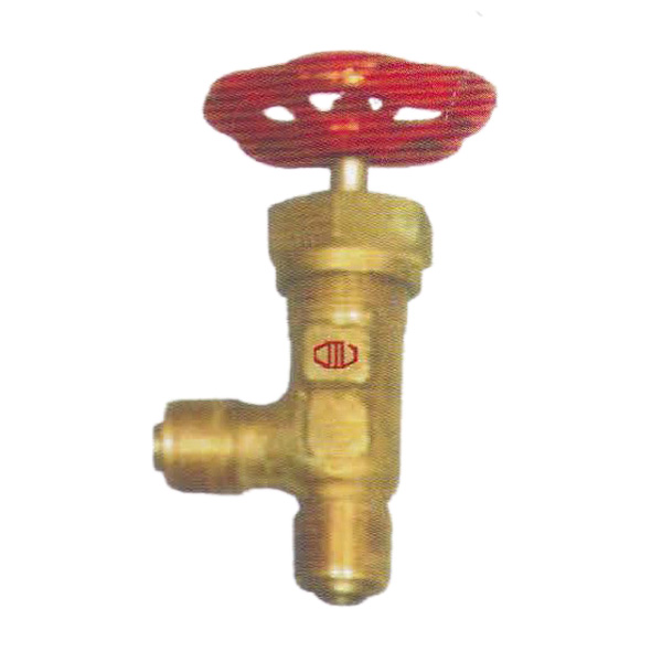 Bronze outer spiral steel globe valve